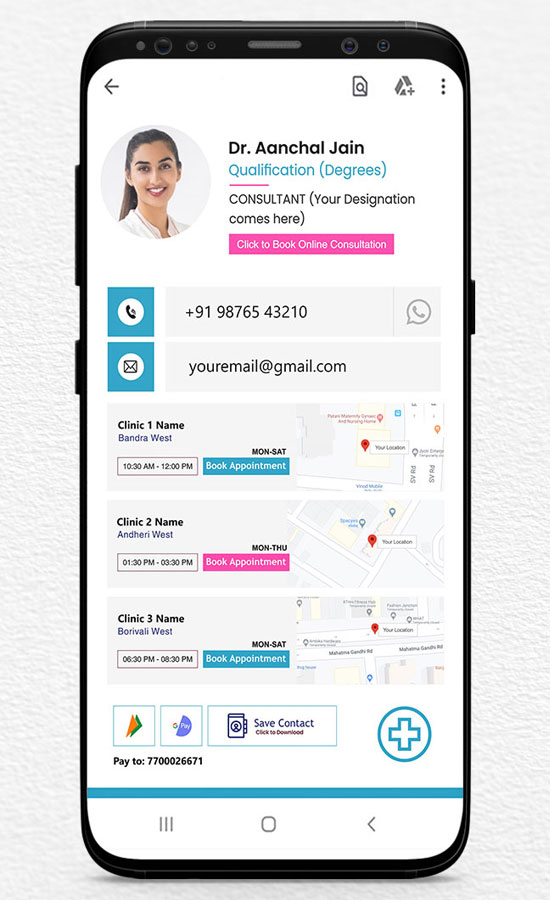 Visiting Card Doctor
